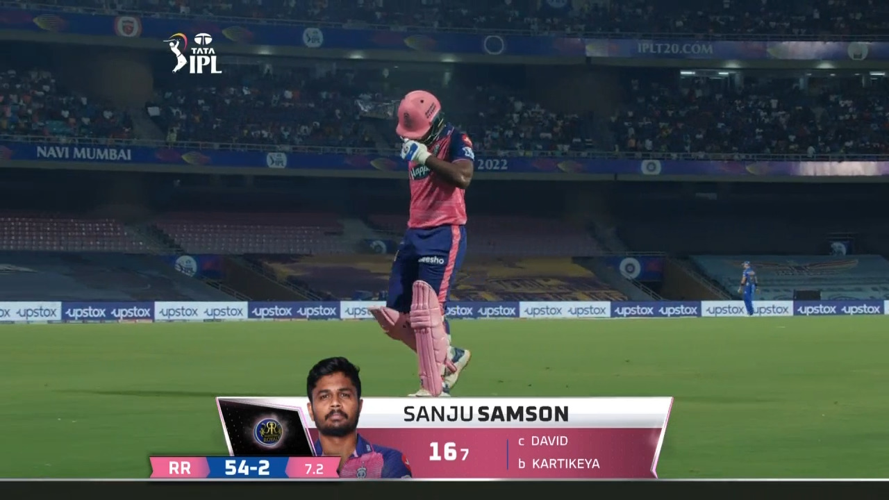 M44: GT vs RCB – Sanju Samson Wicket