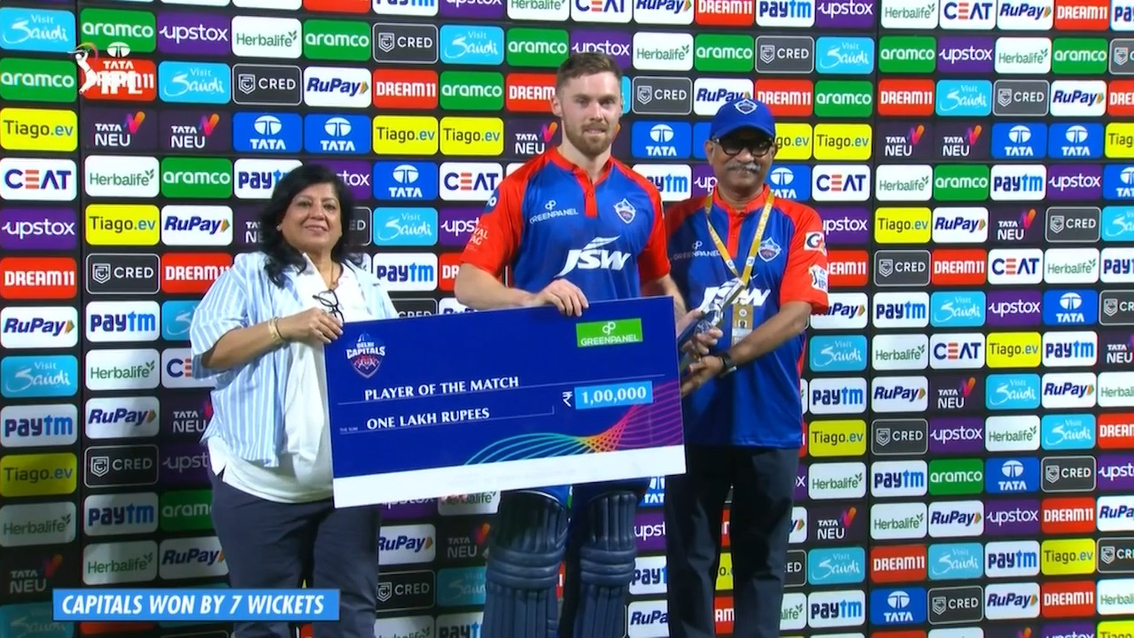 M50: DC vs RCB – Man of the Match – Phil Salt