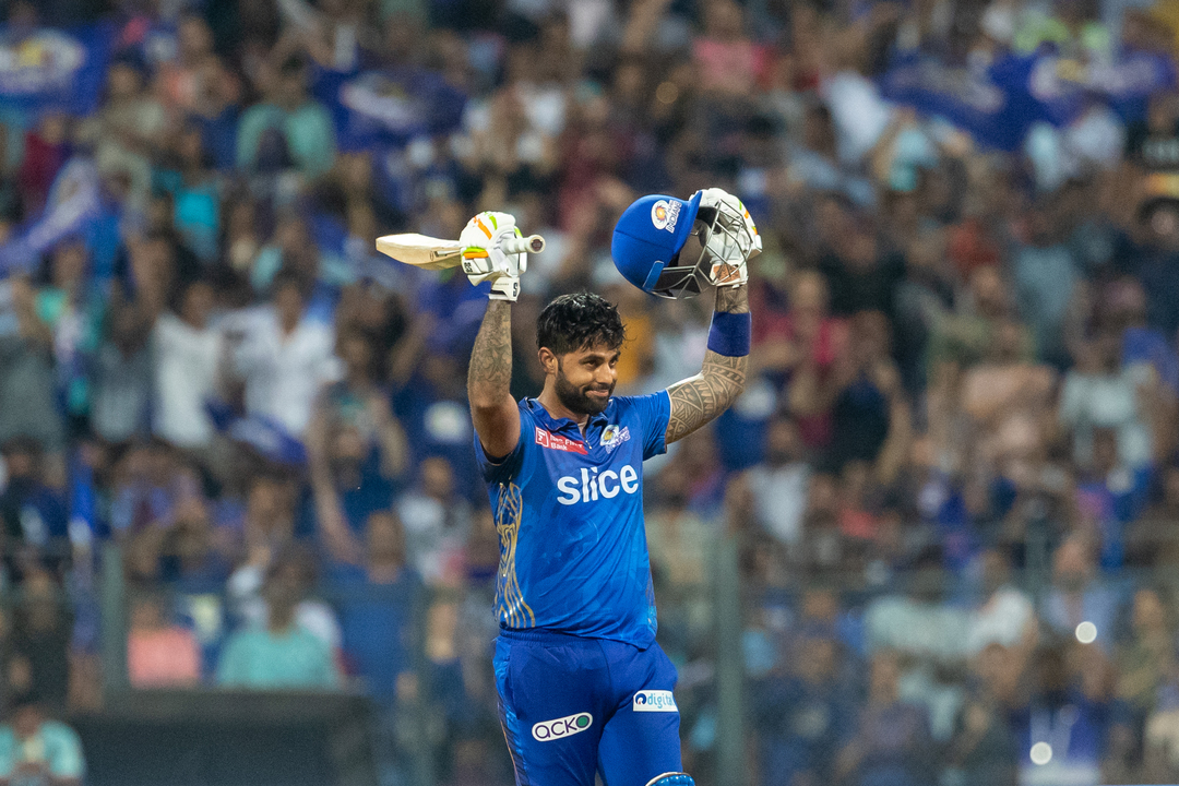 Sensational SKY notches 1st IPL ton - 103*(49)