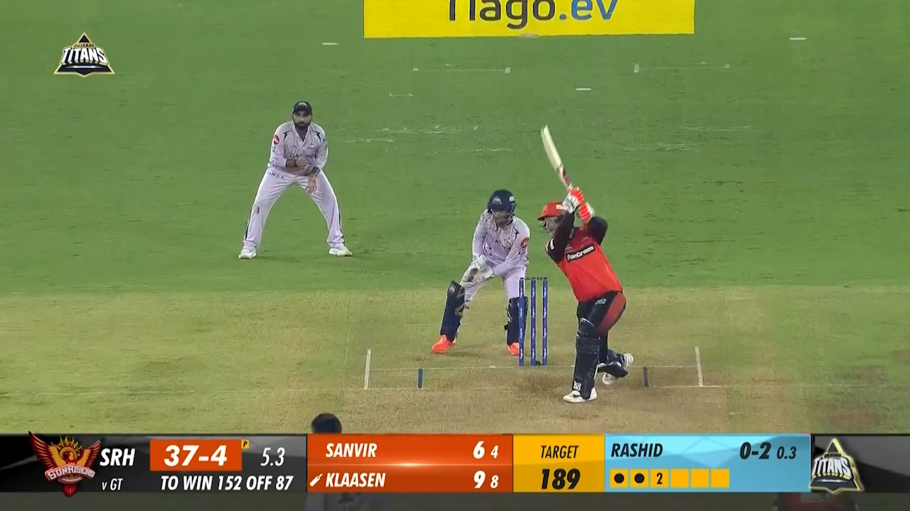 M62: GT vs SRH – Heinrich Klaasen Six