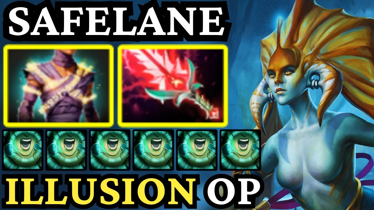 π₯ NAGA SIREN Carry GOD β INSANE Illusion DOMINATION π₯ Dota 2 Gameplay