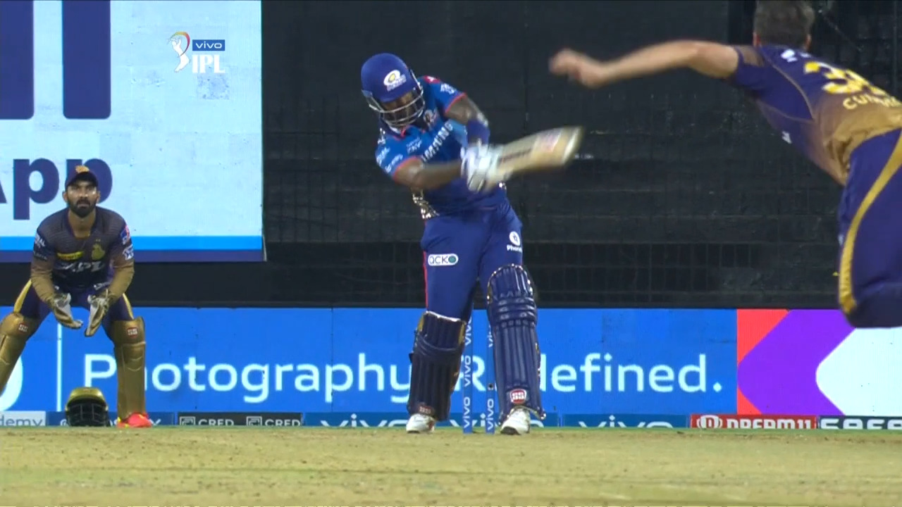 M05: KKR vs MI – Suryakumar Yadav Six