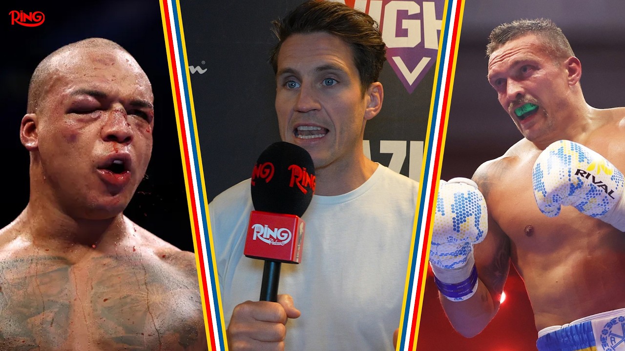 Shane McGuigan Gives Rico Verhoeven "NO CHANCE" Vs Oleksandr Usyk, HONEST On Fabio Wardley Corner background