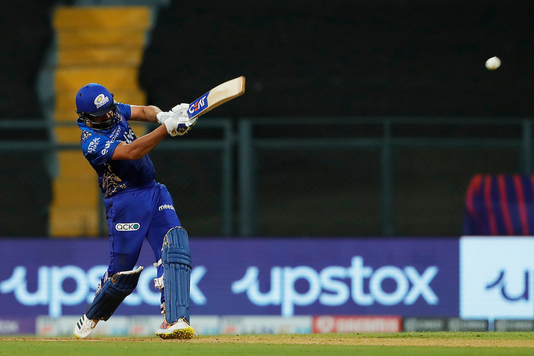 Watch Out: Rohit’s SIX lands in MI’s dugout