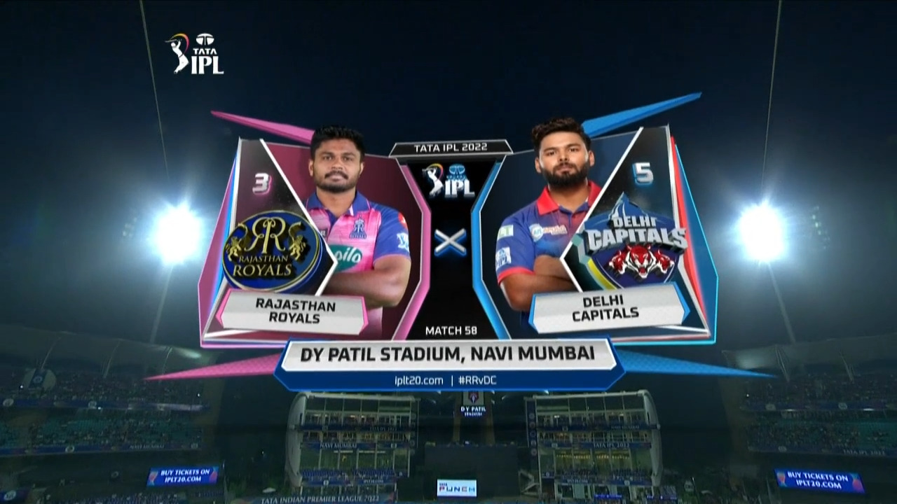 IPL 2022 M58: RR vs DC – Match Highlights background
