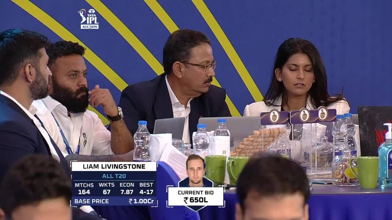 Liam Livingstone strikes big, goes to PBKS for INR 11.50 Crore