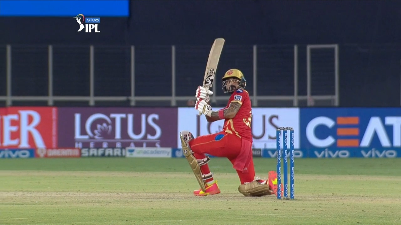 M26: PBKS vs RCB – KL Rahul Six background