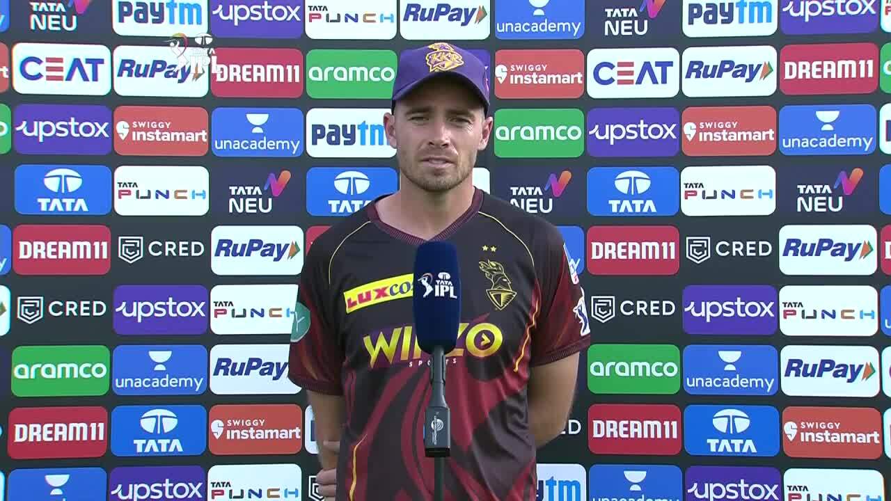 M53: LSG vs KKR – Tim Southee Interview background