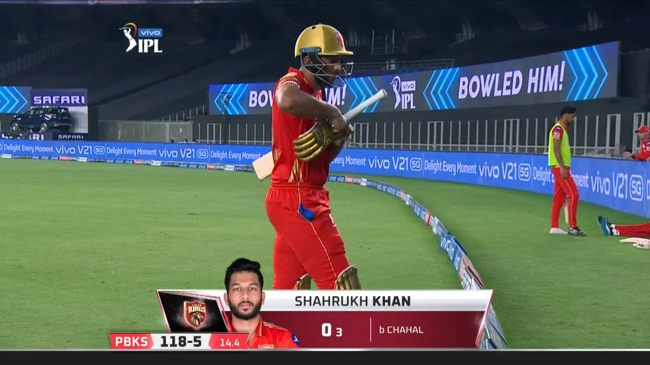 M26: PBKS vs RCB – Shahrukh Khan Wicket background