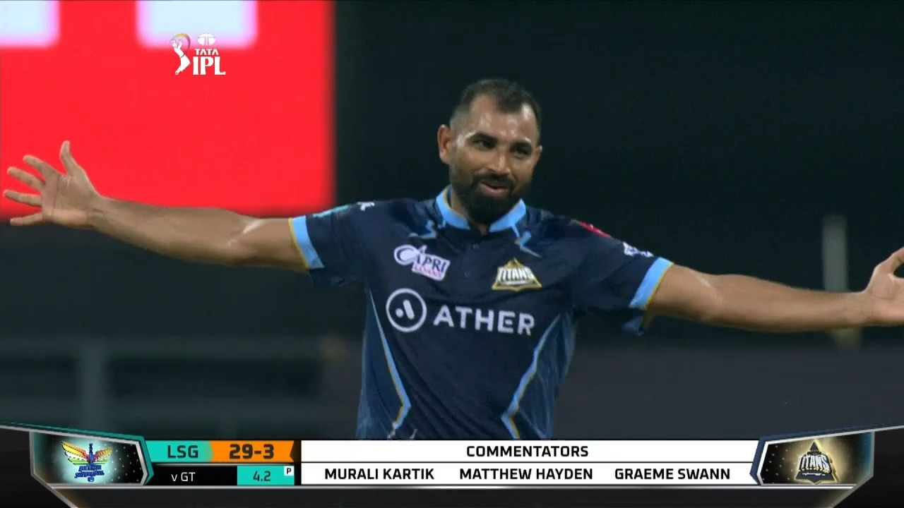 M04: GT vs LSG – Fall of Wickets background