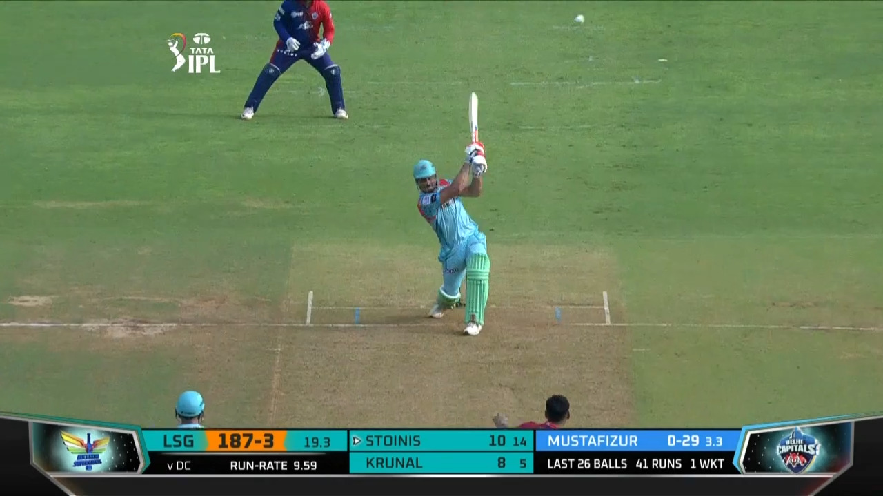 M45: DC vs LSG – Marcus Stoinis Six