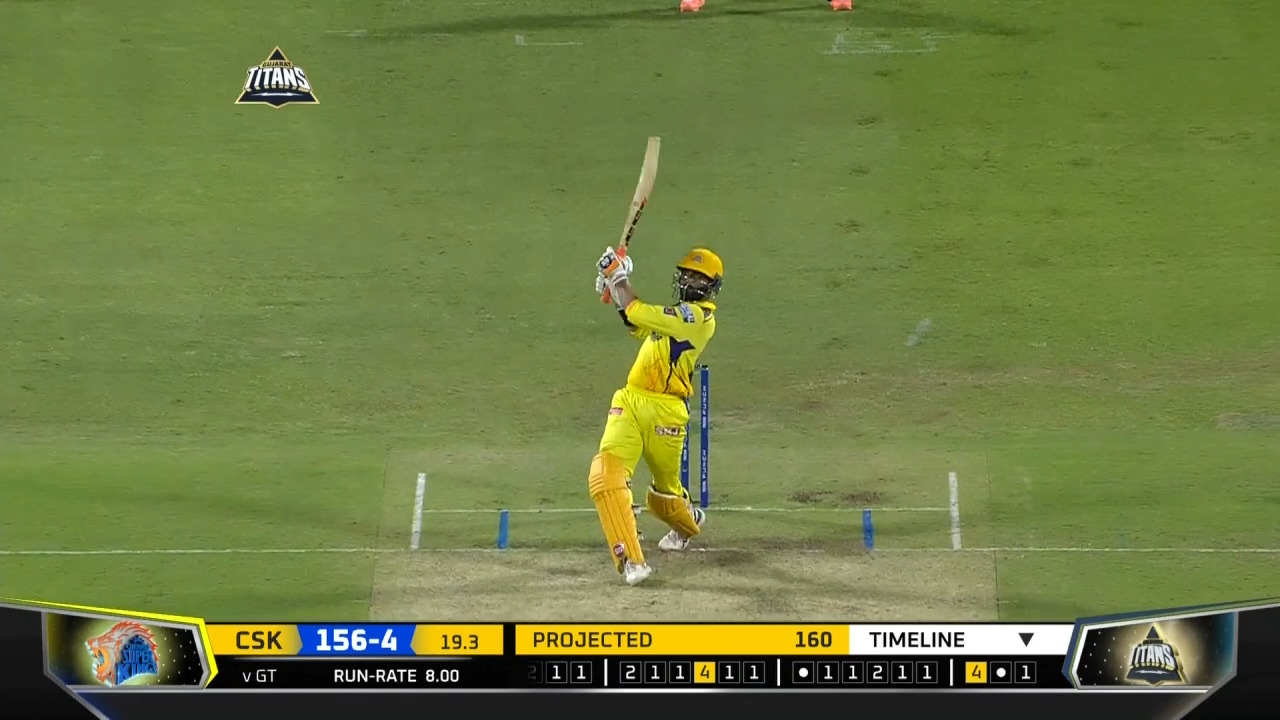 M29: GT vs CSK – Ravindra Jadeja Six