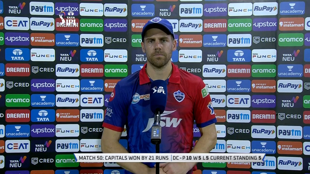 M50: DC vs SRH – Anrich Nortje Interview
