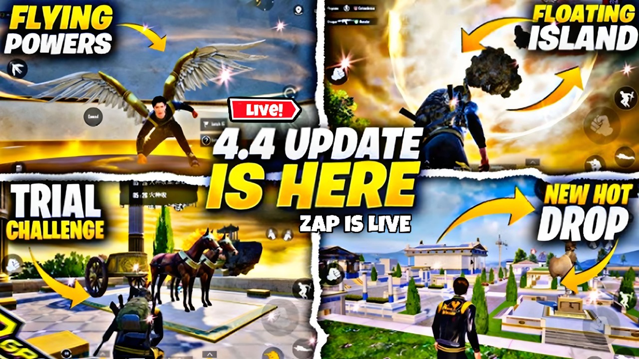 LET'S EXPLORE 4.4 NEW UPDATE LIVE๐ด GAMEPLAY || #bgmi #pubgmobile #freefire #livegaming #livestream