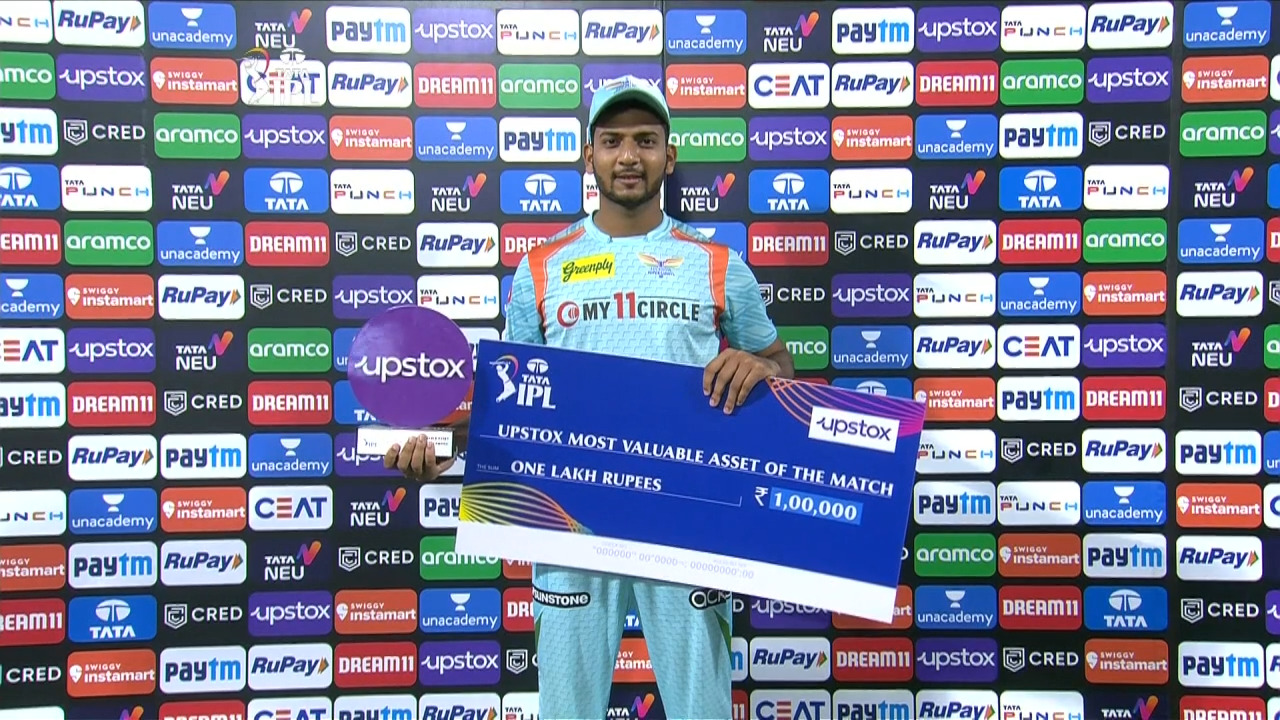 M42: PBKS vs LSG – Upstox most Valuable Asset of the match – Mohsin Khan
