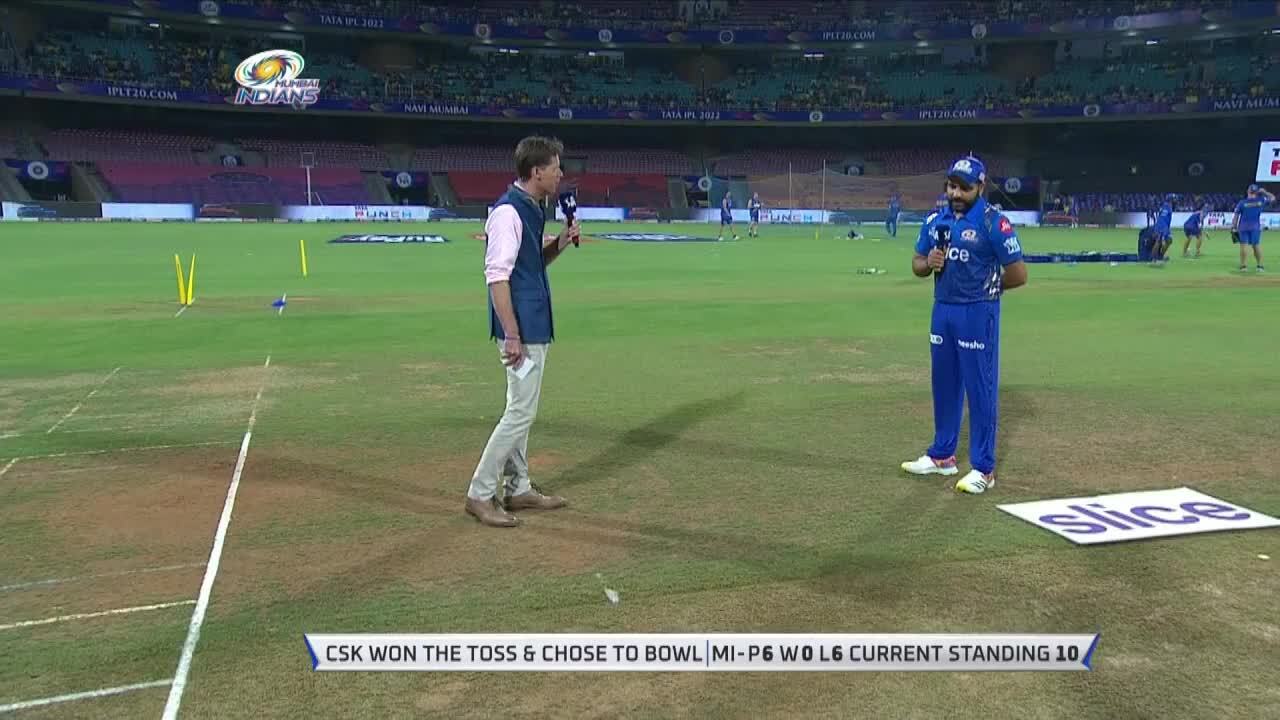 M33: MI vs CSK – Toss background