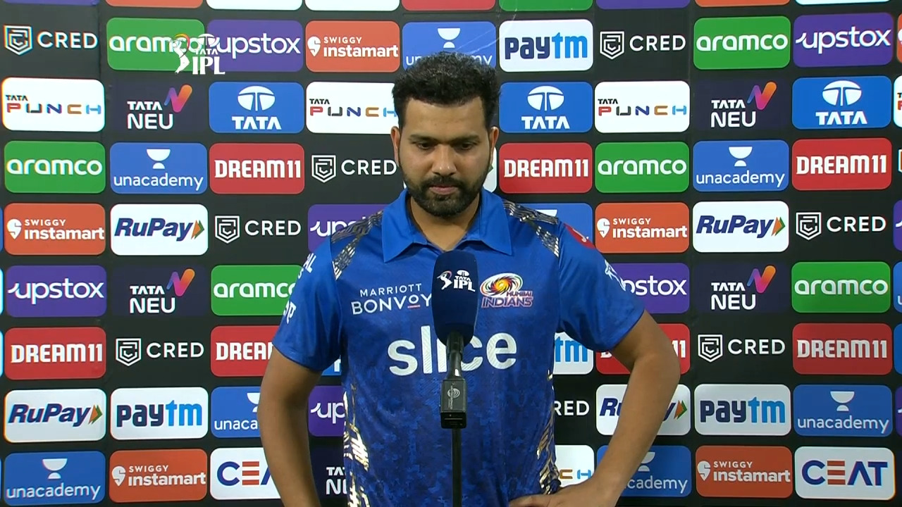 M23: MI vs PBKS – Rohit Sharma Interview