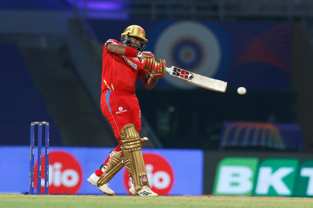 Bhanuka Rajapaksa's 43(22) on IPL debut background