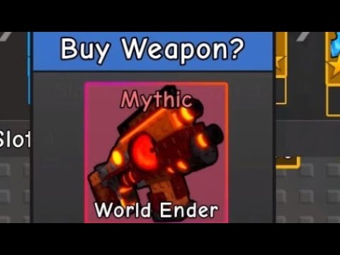 World Ender Unlocked - Roblox Survive Zombie Arena
