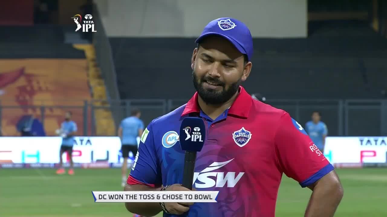 M34: DC vs RR – Toss
