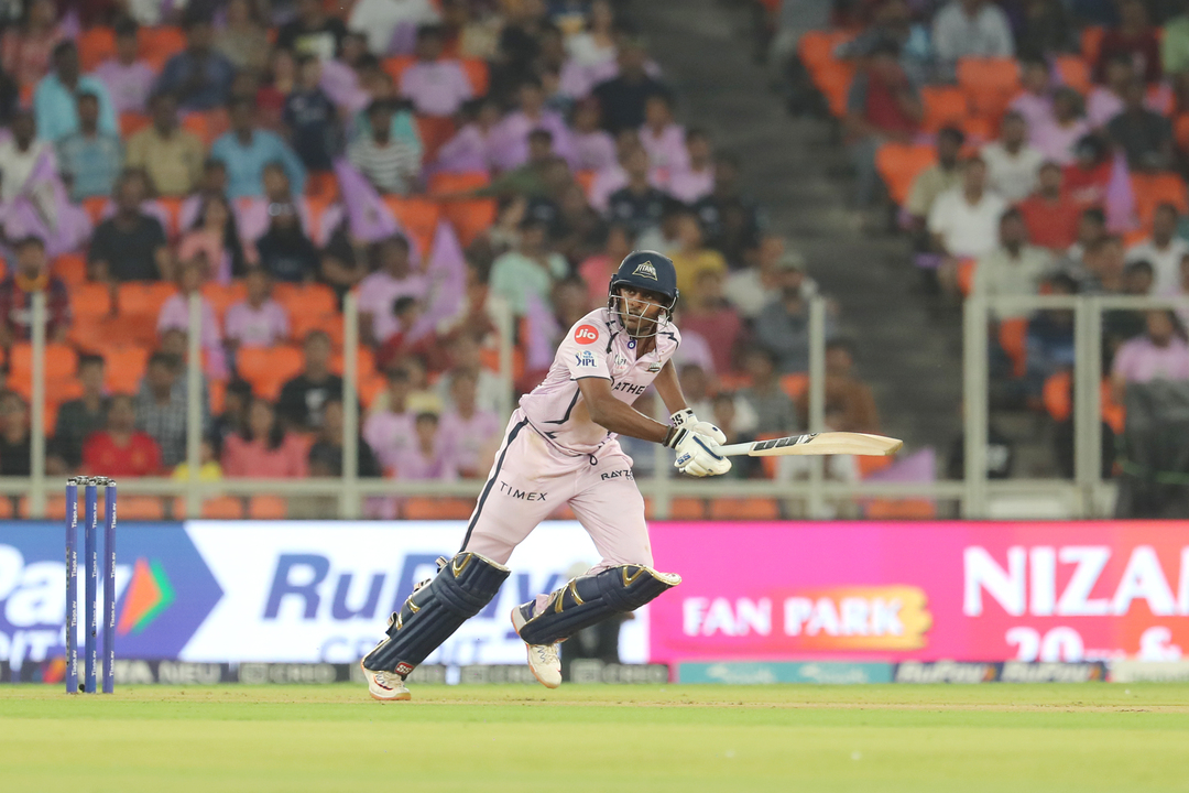 Lucky not once but twice: Sudharsan survives 2 run-out chances background