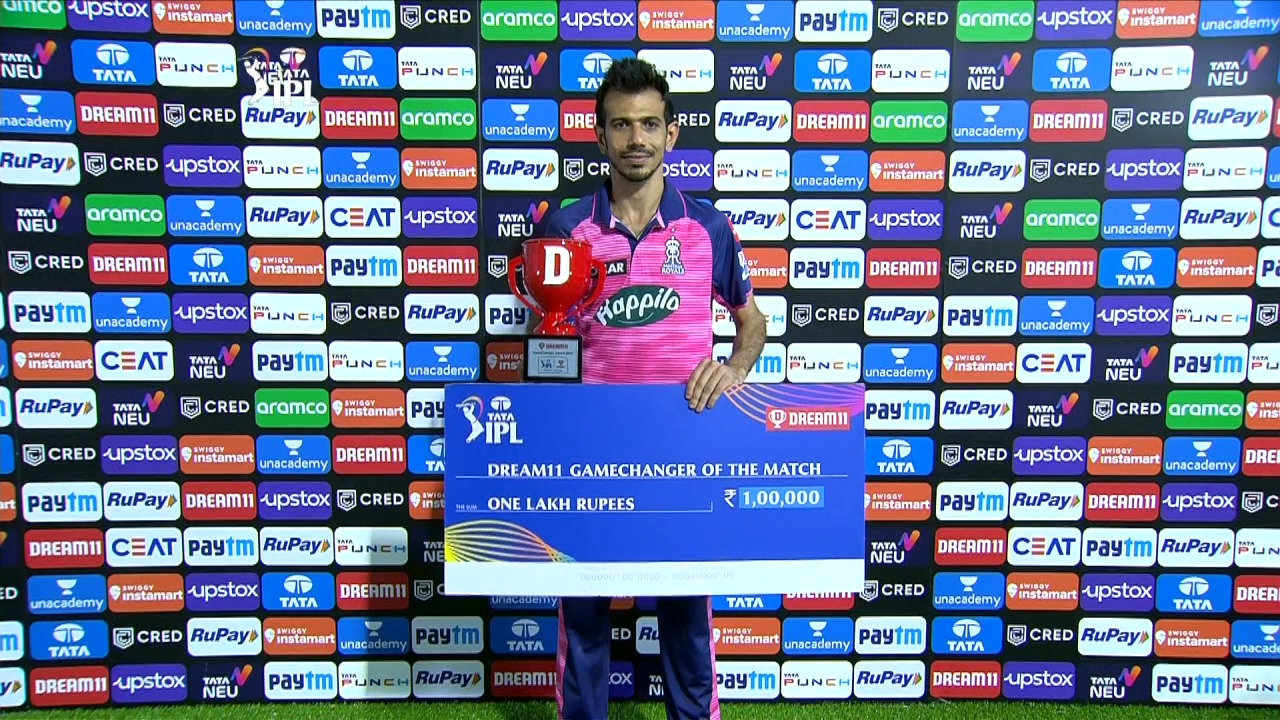 M20: RR vs LSG – Dream11 GameChanger of the Match – Yuzvendra Chahal