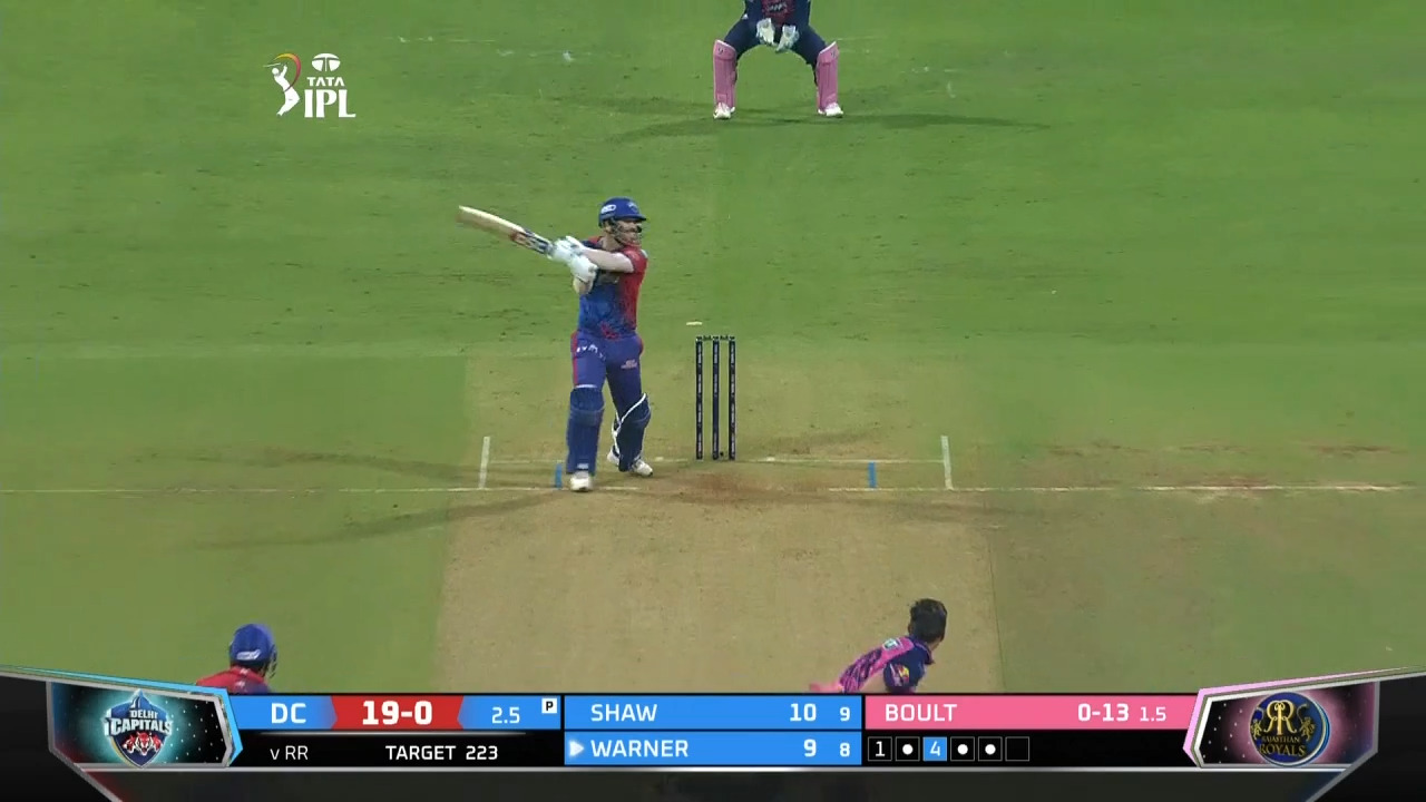 M34: DC vs RR – David Warner Six