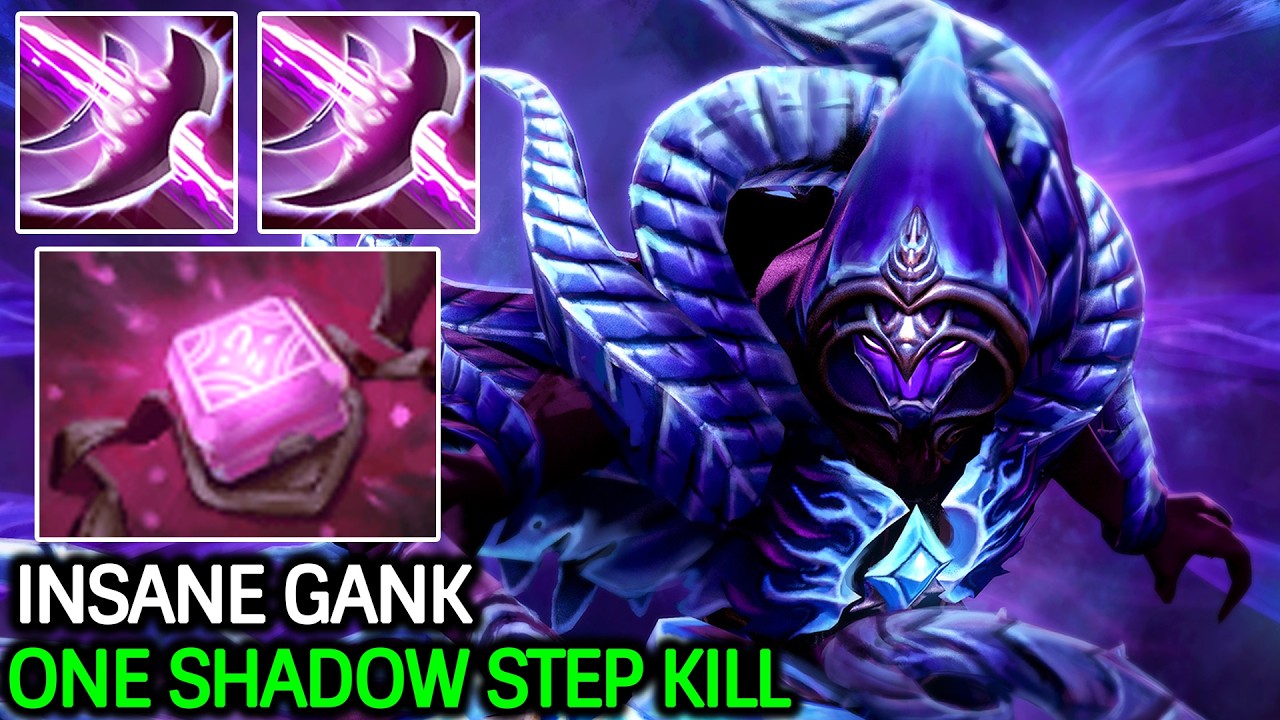 Spectre Insane Gank β One Shadow Step Kill with Phylactery Dota 2