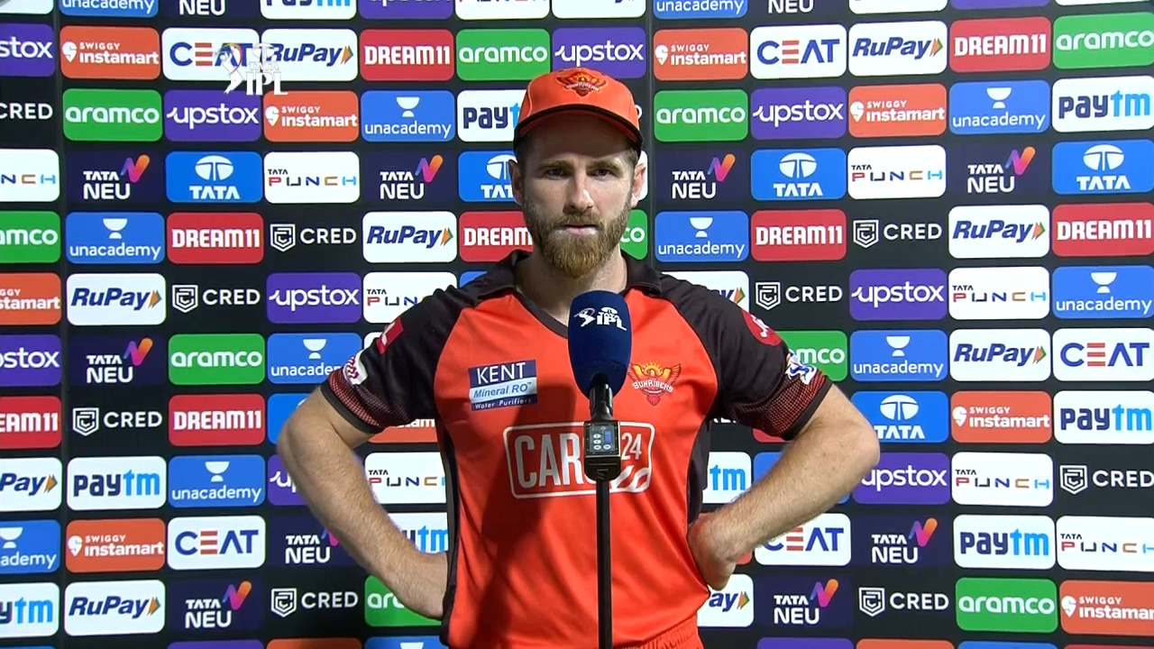 M54: SRH vs RCB – Kane Williamson Interview
