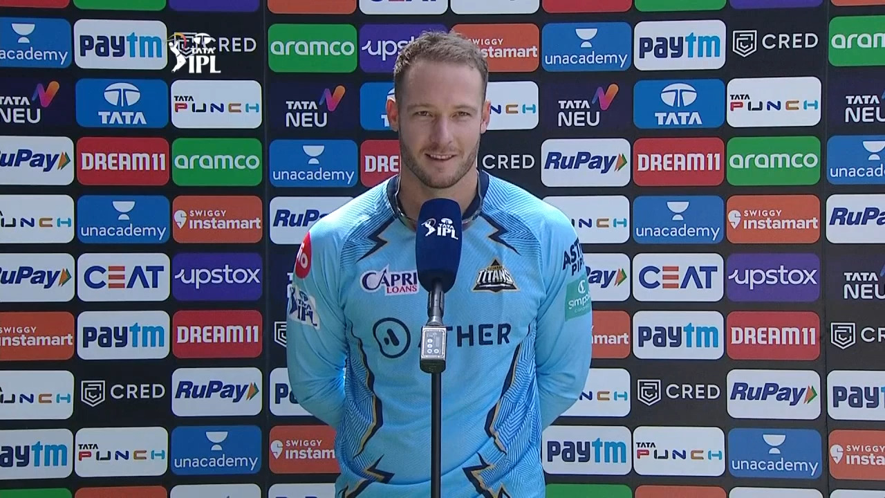 M62: CSK vs GT – David Miller Interview background