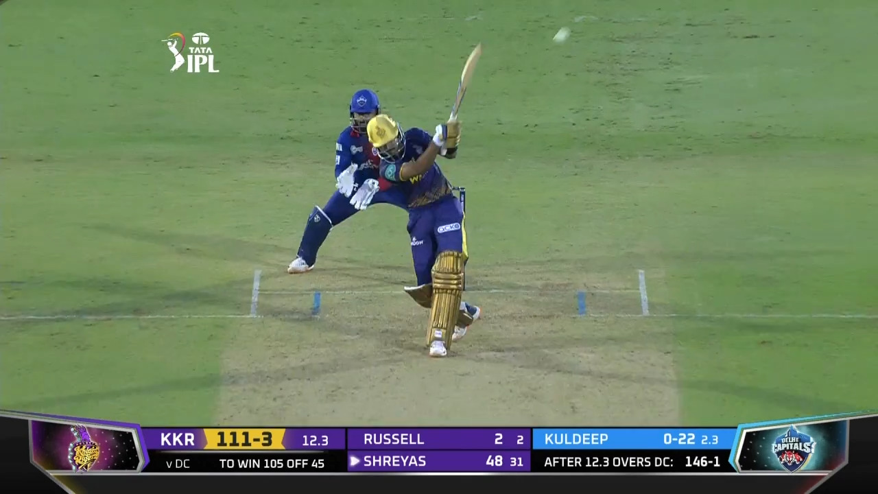 M19: KKR vs DC – Shreyas Iyer Six