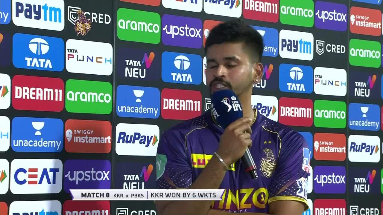 M08: KKR vs PBKS – Post Match Presentation