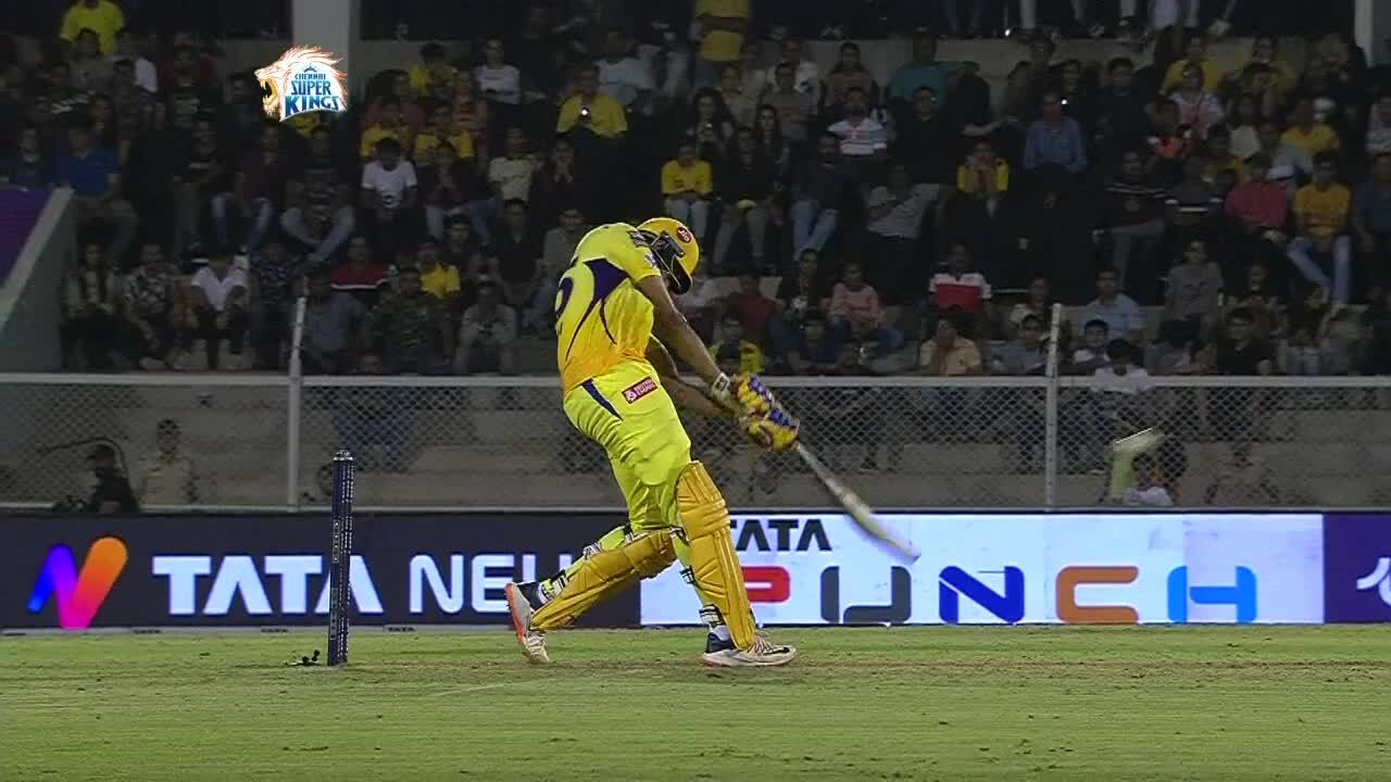 M11: CSK vs PBKS – Shivam Dube Six background