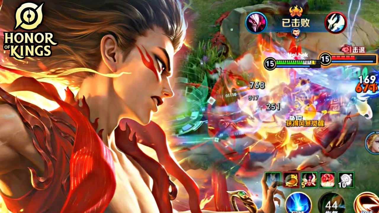 HOK : NEZHA GAMEPLAY | IN CLASH LANE - HONOR OF KINGS