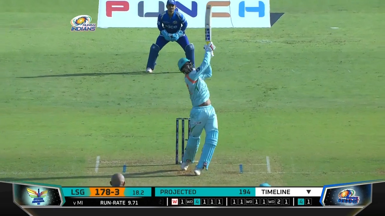 M26: MI vs LSG – Deepak Hooda Six