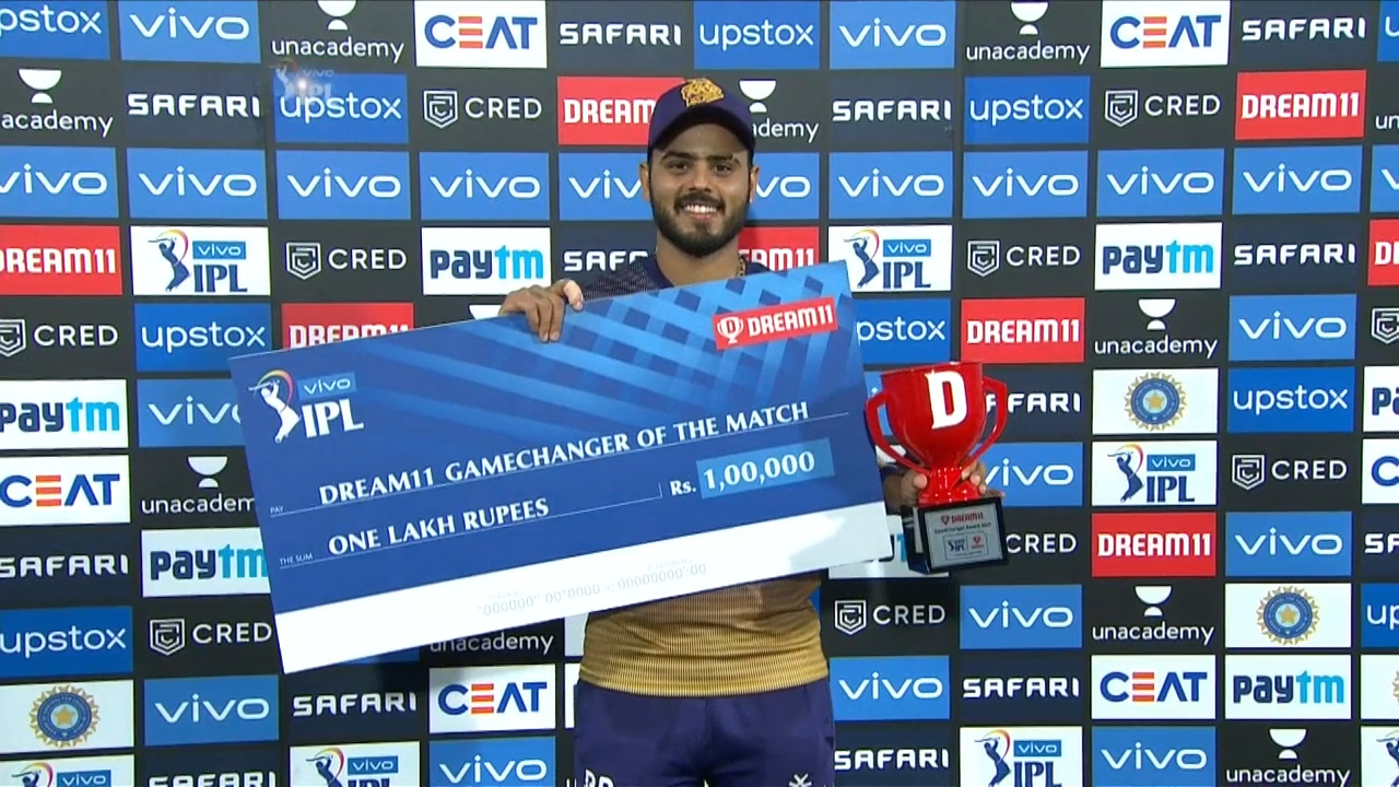 M03: SRH vs KKR – Dream11 GameChanger of the Match – Nitish Rana