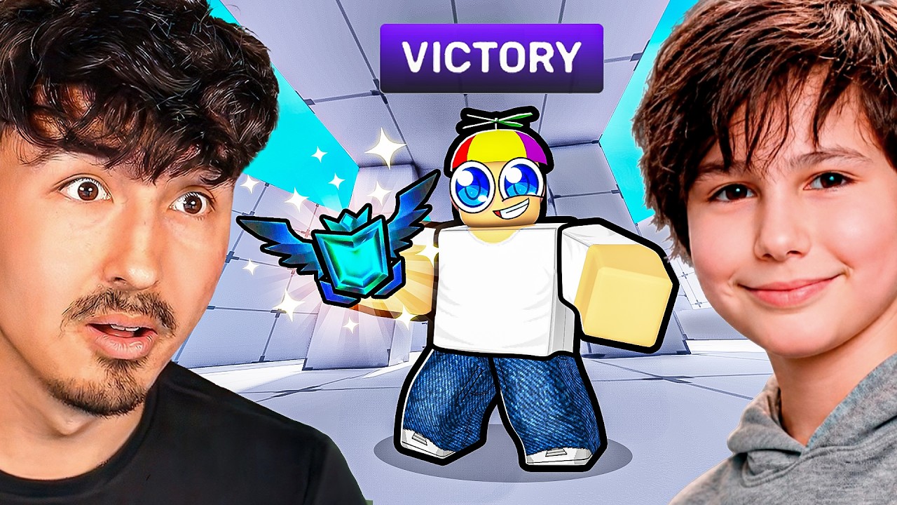 I Played with The YOUNGEST PRO In RANKED Roblox Rivals!