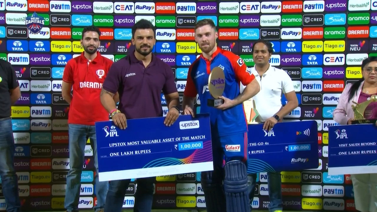 M50: DC vs RCB – Upstox most Valuable Asset of the Match – Phil Salt