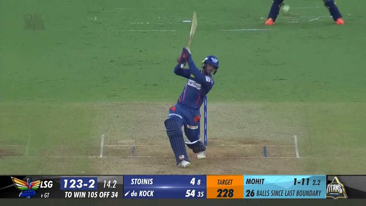 M51: GT vs LSG – Quinton De Kock Six