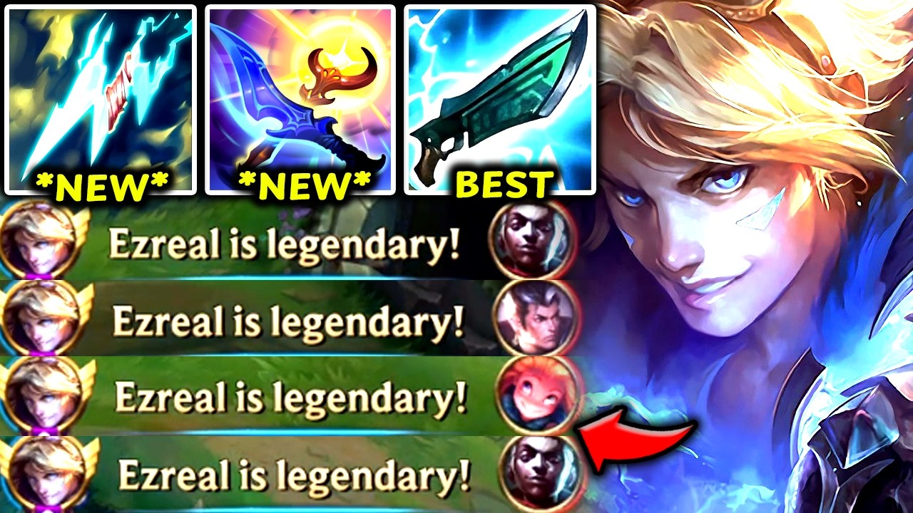 EZREAL TOP CAN 1V5 EASIER THAN EVER (AP BUFFS + ITEM BUFFS) - 2026 Ezreal TOP Gameplay Guide