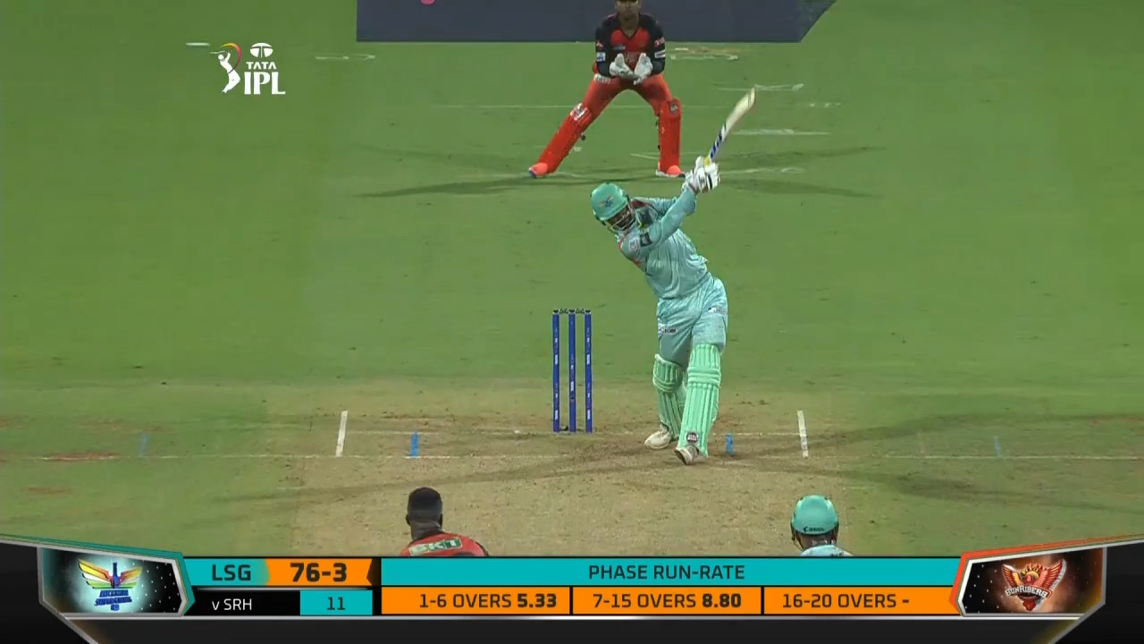M12: SRH vs LSG – Deepak Hooda Six