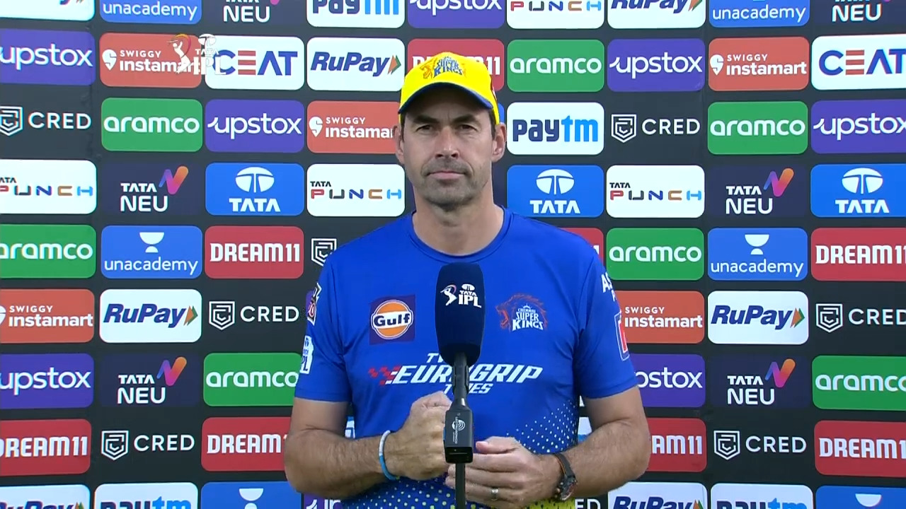 M29: GT vs CSK – Stephen Fleming Interview