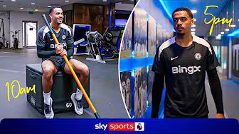 A day in the life of a Premier League footballer!