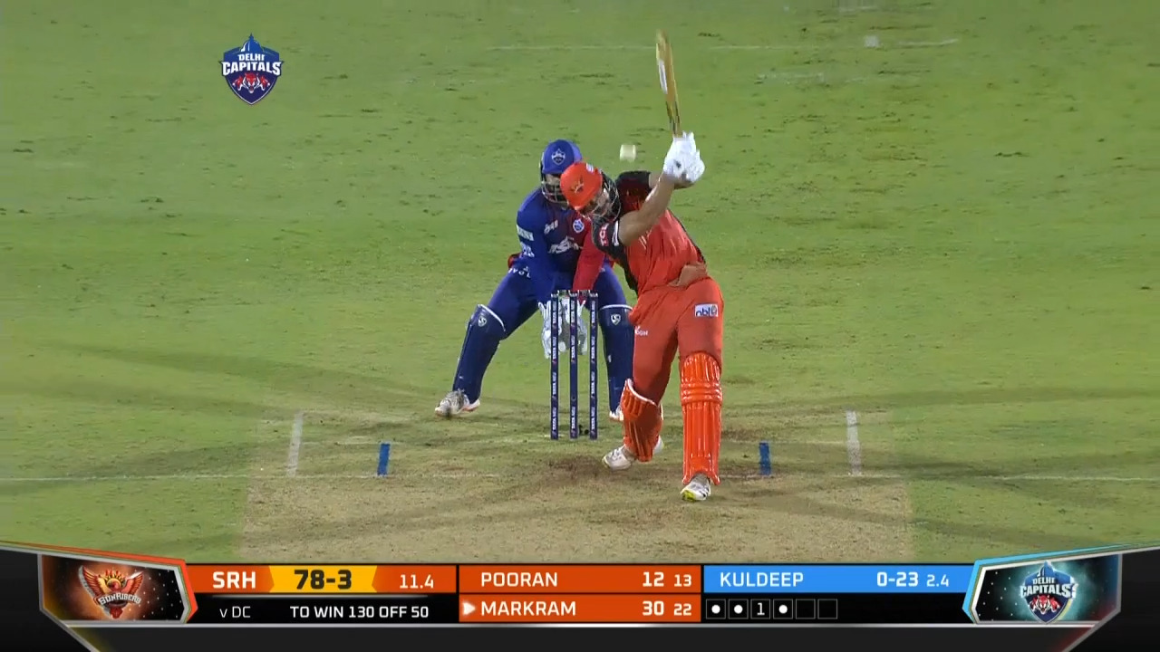M50: DC vs SRH – Aiden Markram Six
