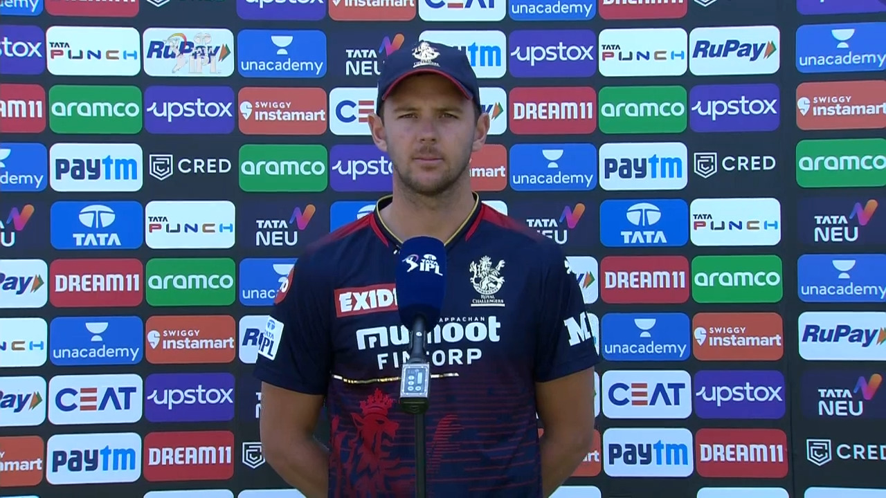 M43: GT vs RCB – Josh Hazlewood Interview