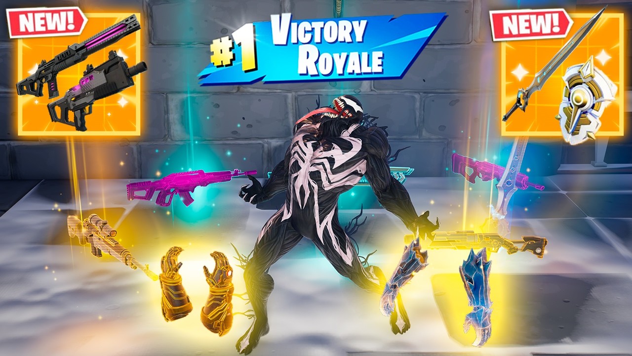 VENOM EXTREME vs NEW MYTHIC'S CHALLENGE (NEW!! Fortnite Chapter 7 Season 2)