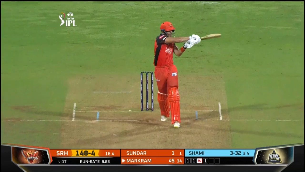 M40: GT vs SRH – Aiden Markram Six