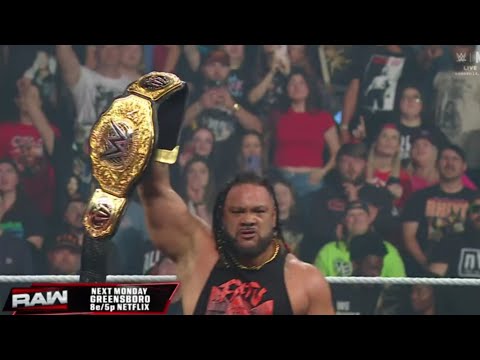Jacob Fatu Not Acknowledge Roman Reigns In Monday Night RAW.