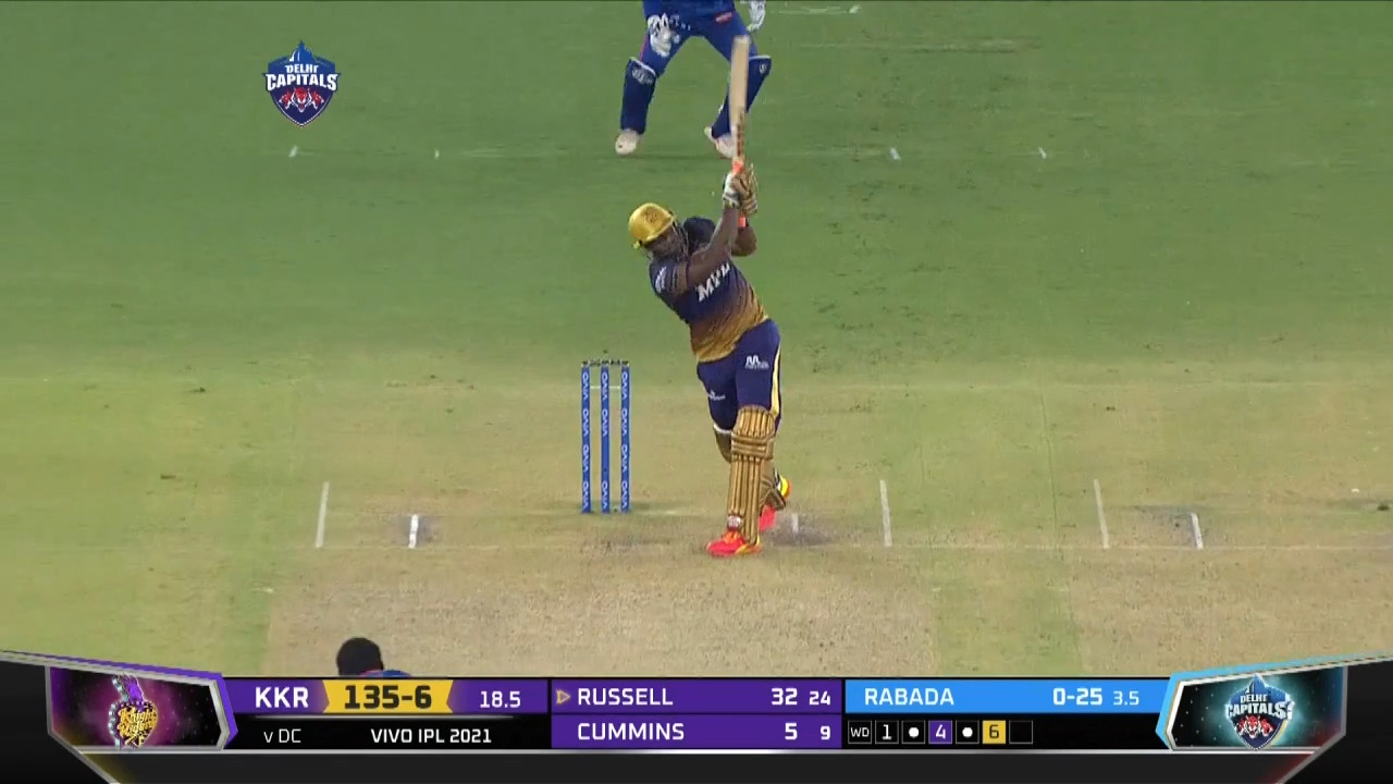 M25: DC vs KKR – Andre Russell Six