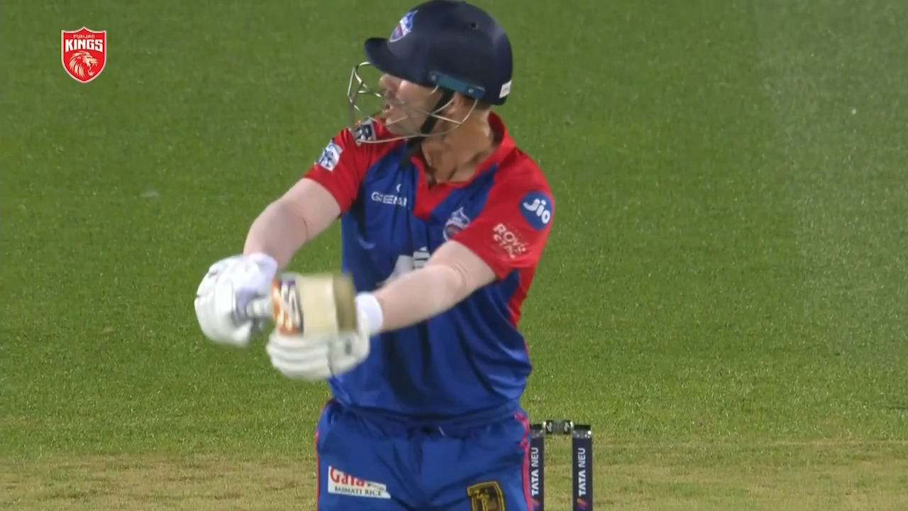 M64: PBKS vs DC – David Warner Six